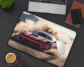 Home Decor Desk Mat, Car Accessories, Ferrari 458 Gaming Desk Pad, Office Decor, Large Guy Mouse Pad, Gamer Gift, Desk Accessories
