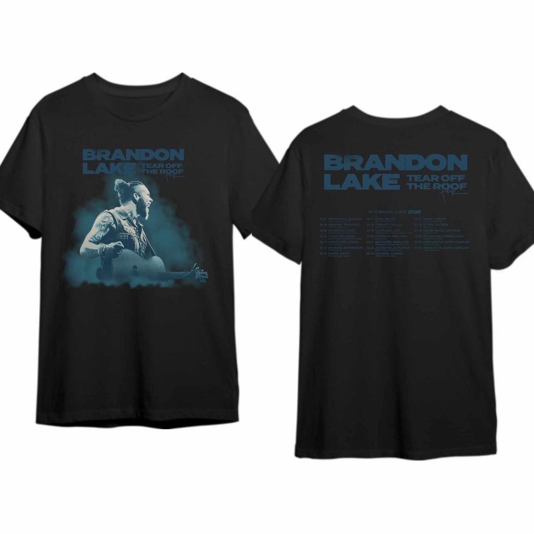 Brandon Lake Tear off the Roof Tour 2024 Shirt, Brandon Lake Fan Gift ...