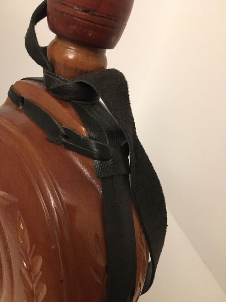 Circle Canteen Bag, Wood