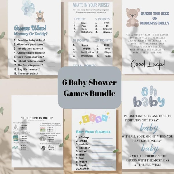 Baby Shower Kit Etsy