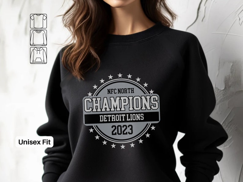 NFC North Champions, Detroit Lions T-shirt,grit, Lions Hoodie, Detroit ...