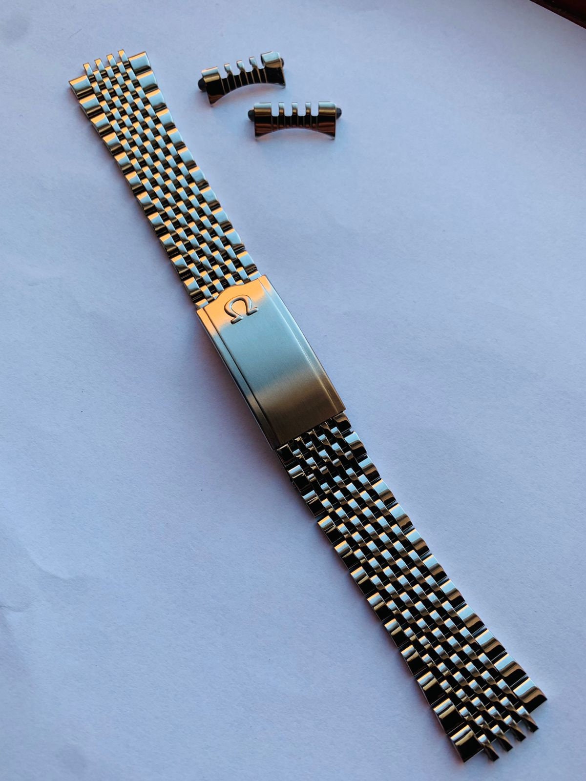 FS Omega 14k gf beads of rice bracelet with #527 end links