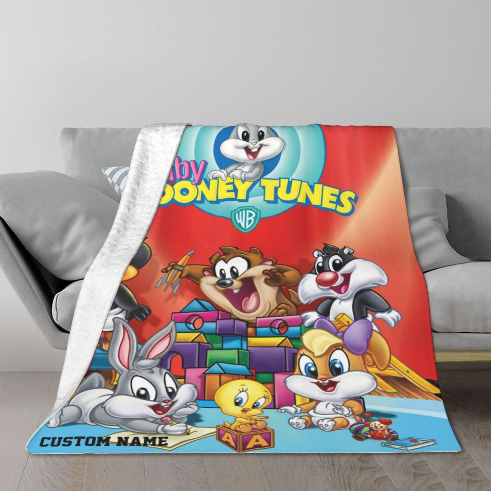 Looney tunes baby blanket cheap