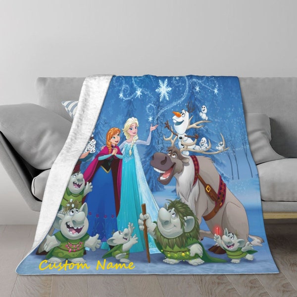 Frozen Blanket Etsy