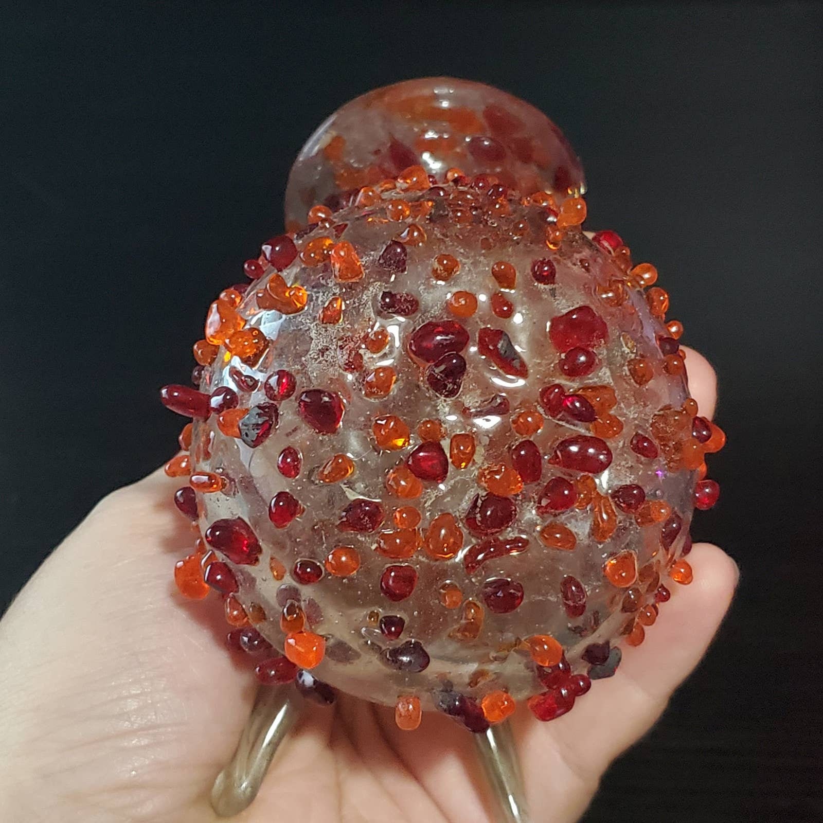 Glass Tabletop Hummingbird Feeder With Flower Stopper and Etsy