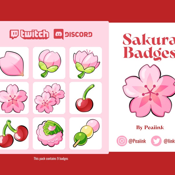 Cherry Blossom Discord - Etsy