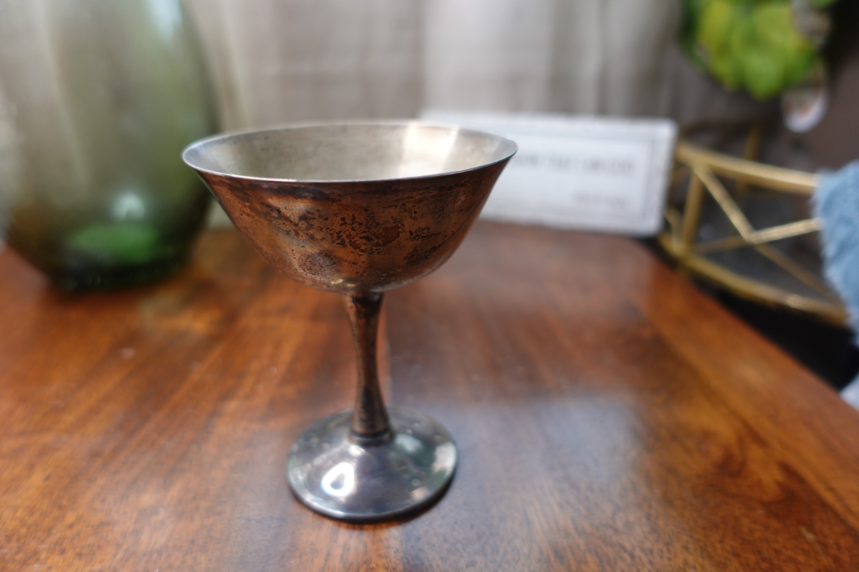 Vintage Silver-plated Salem Portugal Goblet - Main Image