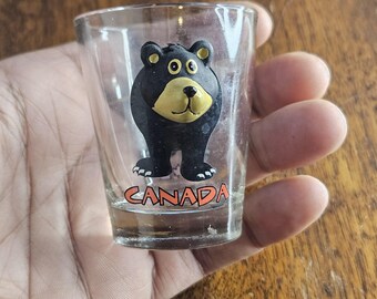 Bicchierino da shot "Abbraccio dell'Orso Canada", piccolo accessorio da bar