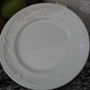 Assiette à pain et beurre vintage Villeroy & Boch Cortina Porcelaine Vitro Luxembourg