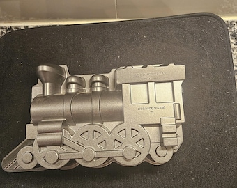 Vintage Nordic Ware Lokomotive Pan Zug Geburtstagskuchenform Schwere Aluminiumguss Zug Geburtstagskuchenform Hergestellt in den USA von Nordic Ware