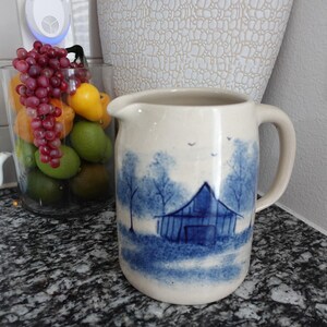 Paul Storie Keramik Co Marshall TX großer Kunstkeramikkrug