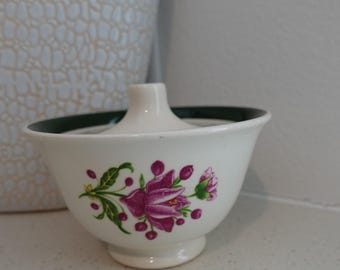 Taylor Smith Appalachian Heirloom Bonnie Sugar bowl with lid