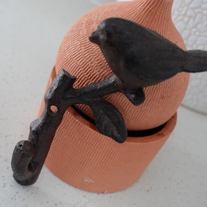 Bird Wall Hook- Cast iron-small