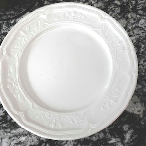 Assiette à salade vintage Villeroy & Boch Cortina en vitro porcelaine de Luxembourg