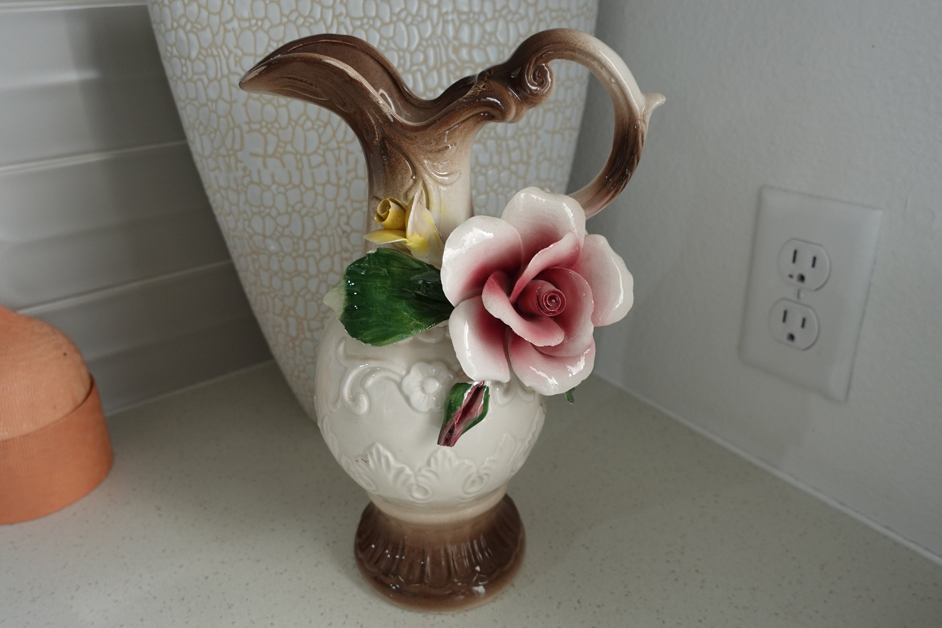 NUOVA CAPODIMONTE ヌオーヴァ・カポディモンテ 陶花　イタリア製 カポディモンテ CAPODIMONTE 陶花 - メルカリ