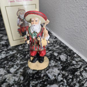 International Santa Claus Collection Figurine Mexico Pancho Navidad Vintage 1993 Christmas Holiday Keepsake SC14