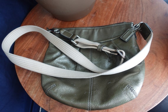 バッグ 00s archive coach leather hand bag 2way 00s hand bag archive y2k COACH レザー 平成ギャル