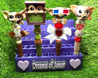 Bolígrafos con cuentas de personajes de Gremlin