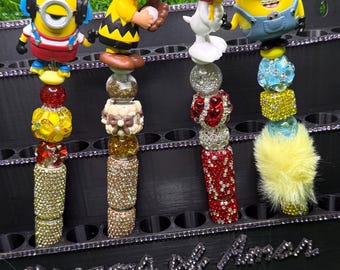 Pennen met stripfiguren