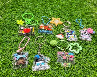 Mini acryl sleutelhangers