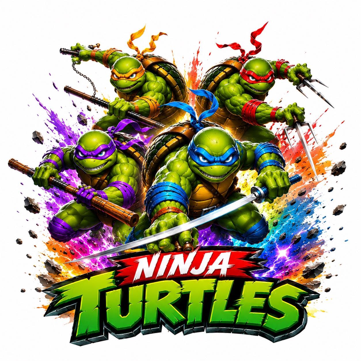 Teenage mutant ninja turtle stickers - Etsy 日本