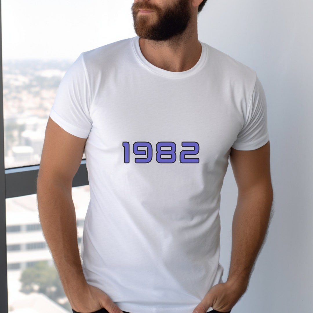 Vintage 1982 T-shirt, Vintage 1982 Shirt, 1982 Birthday Shirt, Gift for ...