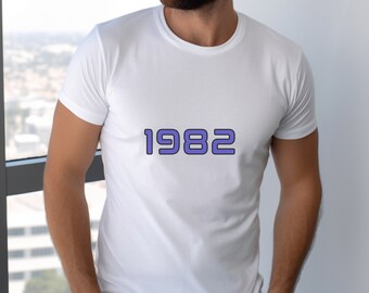 Vintage 1982 T-shirt, Vintage 1982 shirt, 1982 birthday shirt, gift for him, gift for her, birthday gift, Gift for mom, Gift for Dad