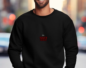 Vintage 1997 Sweatshirt, 1997 sweatshirt, 1997 birth year sweatshirt, Birthday Gift, Gift for Her, Gift for Him, Gift for Mom, Gift for Dad