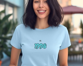 Vintage 1998 T-shirt, Vintage 1998 shirt, 1998 birthday shirt, gift for him, gift for her, birthday gift, Gift for mom, Gift for Dad