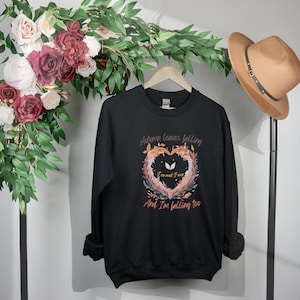 Personalisierte benutzerdefinierte Herbst Liebe Sweatshirt, Jubiläumsgeschenk, Geschenk für sie, Geschenk für ihn, personalisiertes Geschenk, Herbst Geschenk, Herbst Sweatshirt