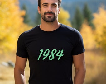 Vintage 1984 T-shirt, Vintage 1984 shirt, 1984 birthday shirt, gift for him, gift for her, birthday gift, Gift for mom, Gift for Dad