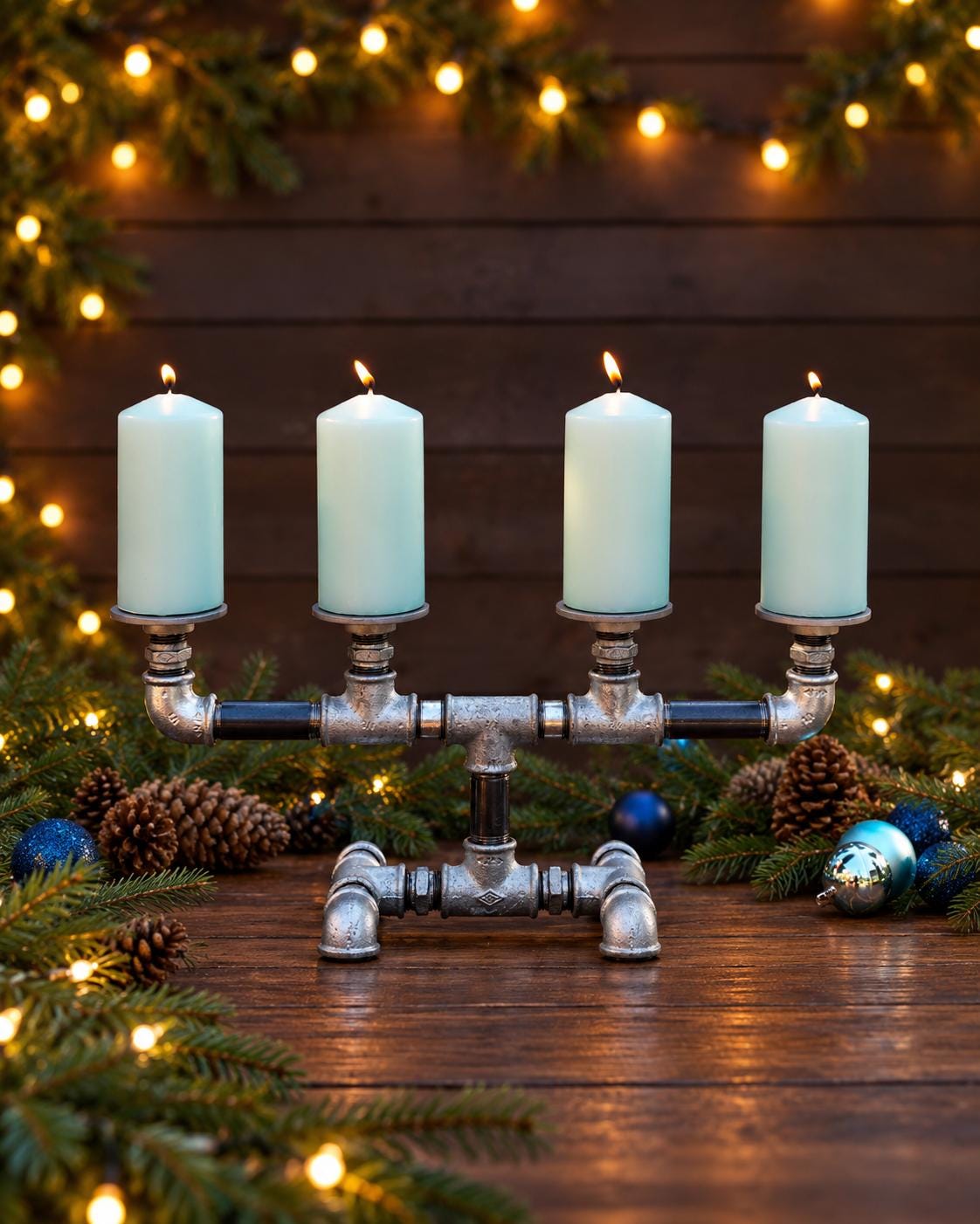 Kerzenständer metall 4 kerzen