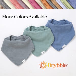 BULK 子供用バンダナよだれかけ | 防水・吸収性特別ニーズよだれかけ | オーガニックコットンよだれかけ | 幼児用よだれかけ | よだれスカーフ | 尊厳よだれかけ