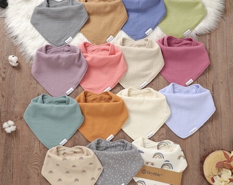 Baby Bandana Slab met Siliconen Hoek voor Teething - Hygiënisch en Absorberend