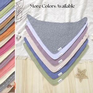BULK Child Bandana Bibs | Waterproof and Absorbent Special Needs Bibs | Organic Cotton Bib | Toddler Drool Bib | Drool Scarf | Dignity Bib