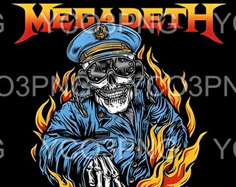 Megadeth PNG l Megadeth Arts l Megadeth-afdrukken l Megadeth Art l Megadeth l Megadeth Band Art l Megadeth Band l Metalband Arts l Rock