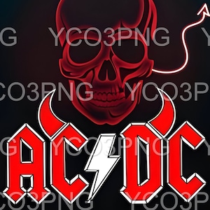 Acdc PNG l Acdc Arts l Acdc Prints l Acdc Art l ACDC l Retro l Acdc Band l Metal Band Arts l Rock Metal Arts