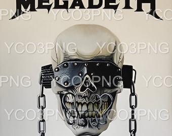 Megadeth PNG l Megadeth Arts l Megadeth-afdrukken l Megadeth Art l Megadeth l Megadeth Band Art l Megadeth Band l Metalband Arts l Rock