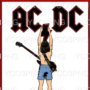 Acdc PNG l Acdc Arts l Acdc Prints l Acdc Art l ACDC l Retro l Acdc Band l Metal Band Arts l Rock Metal Arts