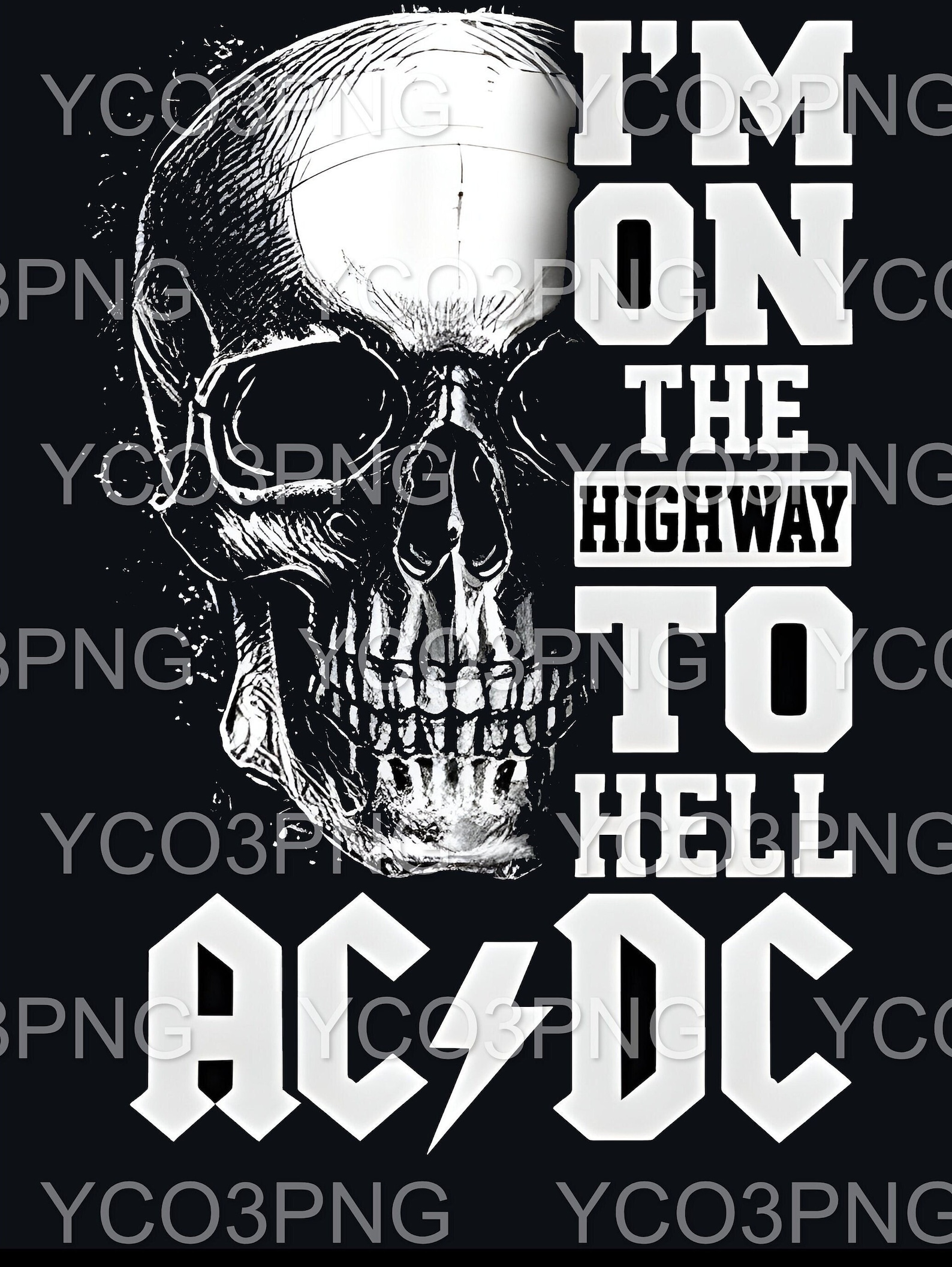 Acdc PNG L Acdc Arts L Acdc Prints L Acdc Art L ACDC L Retro L Acdc ...