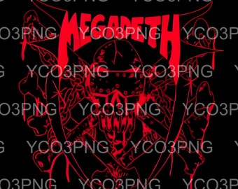 Megadeth PNG l Megadeth Arts l Megadeth-afdrukken l Megadeth Art l Megadeth l Megadeth Band Art l Megadeth Band l Metalband Arts l Rock
