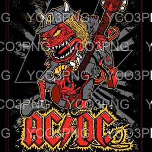 Acdc PNG l Acdc Arts l Acdc Prints l Acdc Art l ACDC l Retro l Acdc Band l Metal Band Arts l Rock Metal Arts