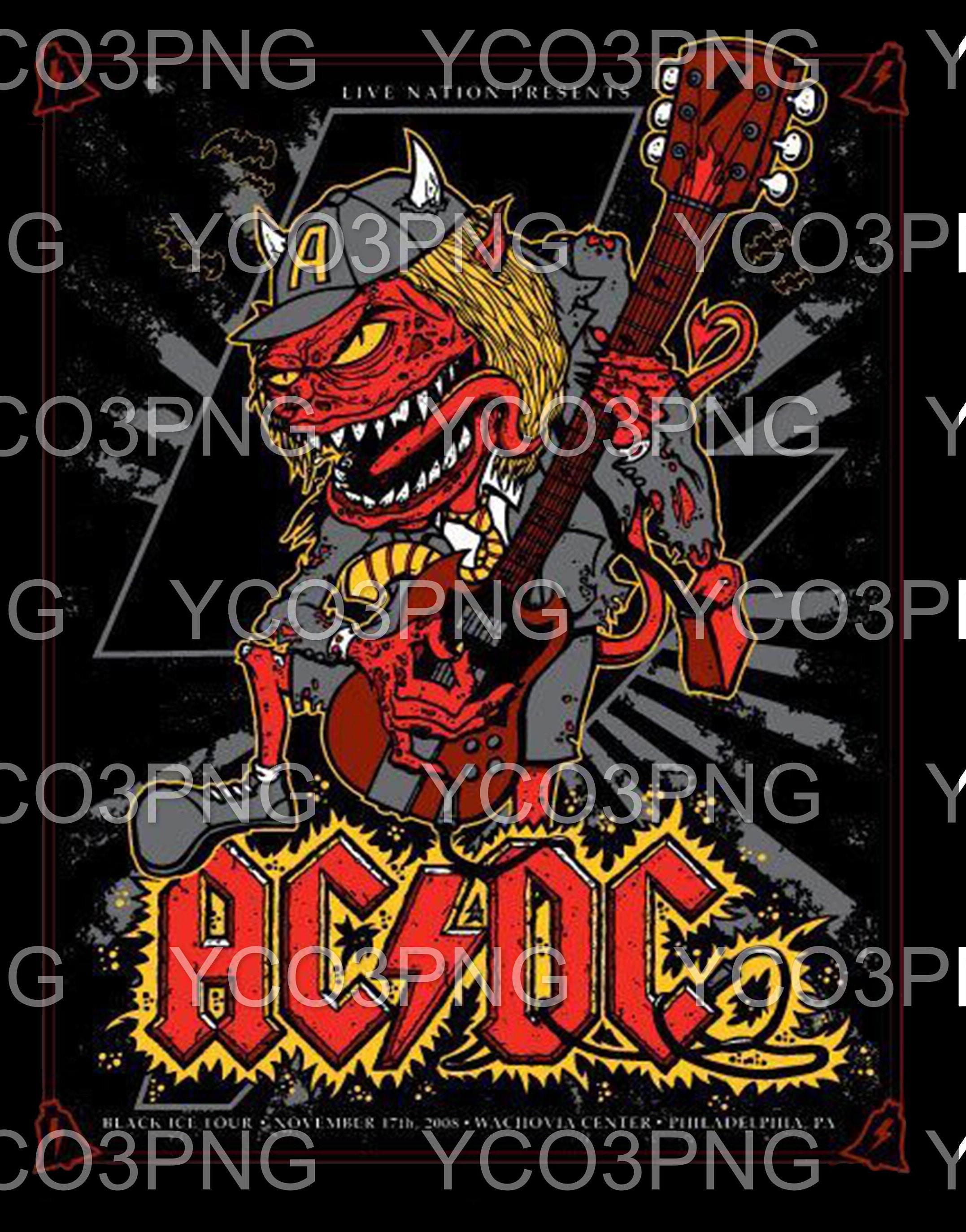 Acdc PNG L Acdc Arts L Acdc Prints L Acdc Art L ACDC L Retro L Acdc ...