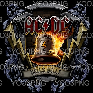 Acdc PNG l Acdc Arts l Acdc Prints l Acdc Art l ACDC l Retro l Acdc Band l Metal Band Arts l Rock Metal Arts