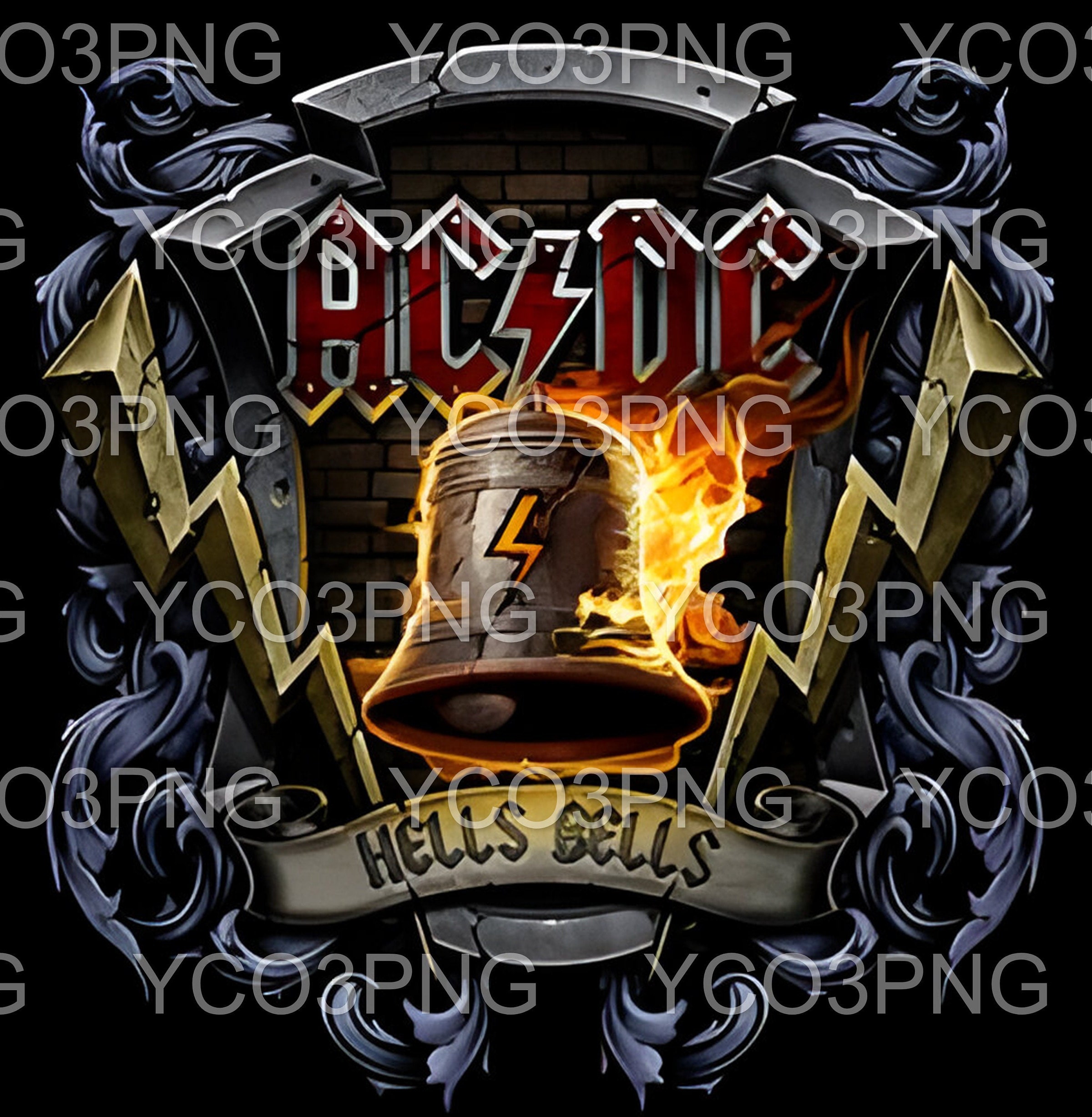 Acdc PNG L Acdc Arts L Acdc Prints L Acdc Art L ACDC L Retro L Acdc ...