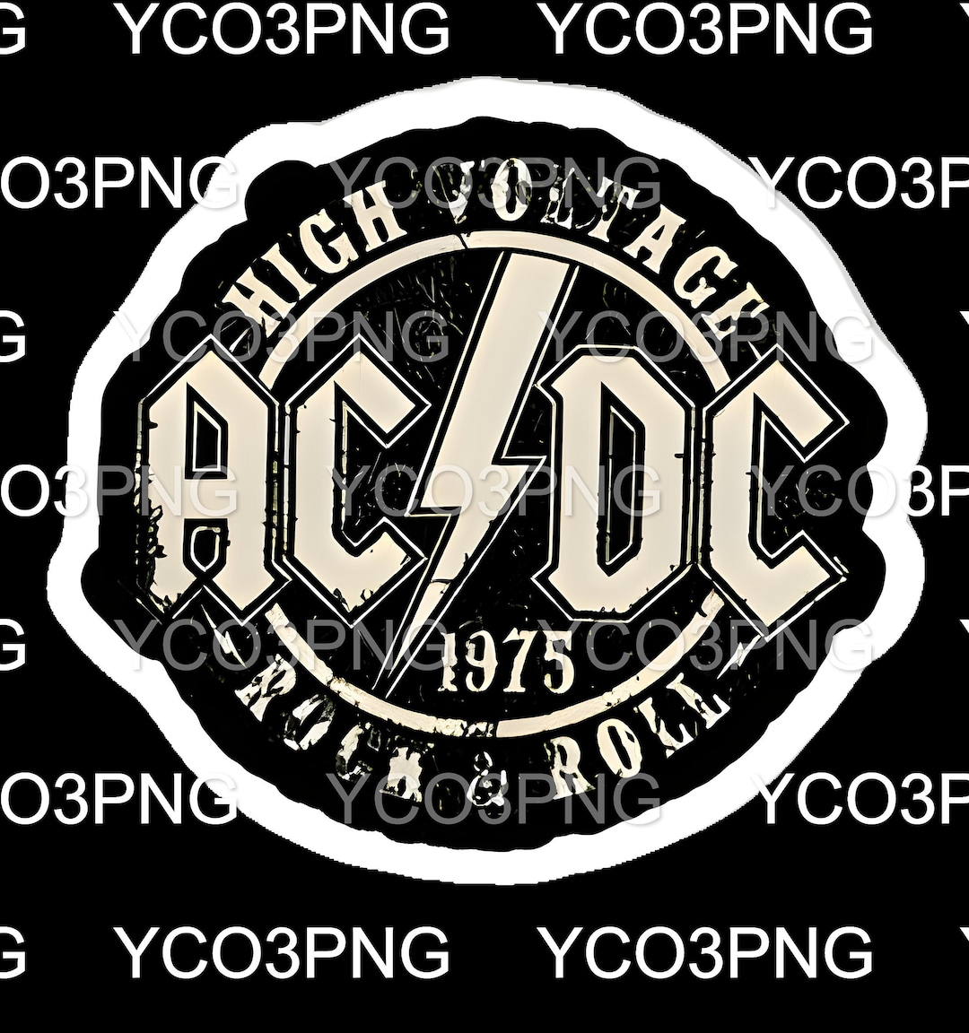 Acdc PNG L Acdc Arts L Acdc Prints L Acdc Art L ACDC L Retro L Acdc ...