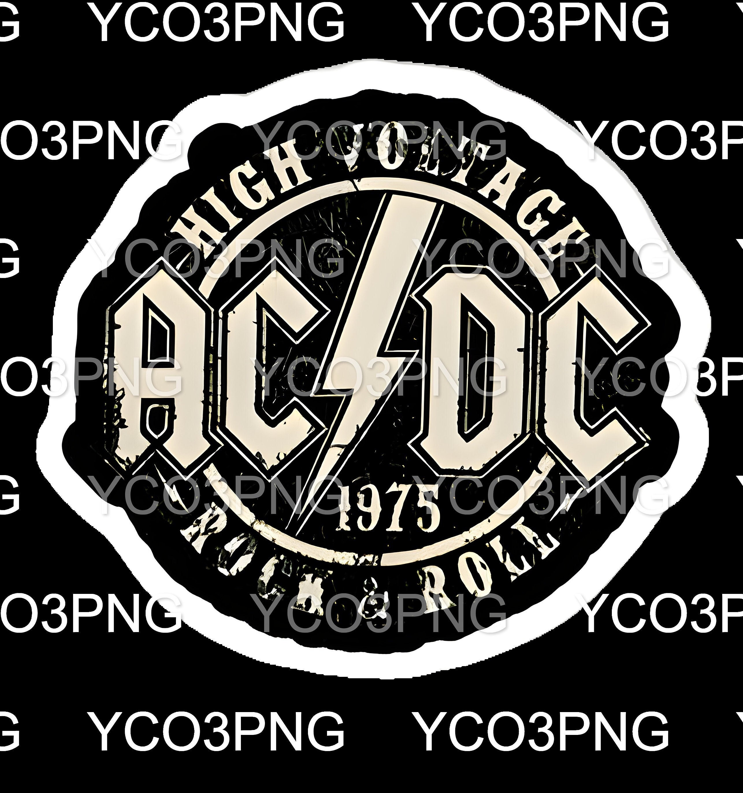 Acdc PNG L Acdc Arts L Acdc Prints L Acdc Art L ACDC L Retro L Acdc ...