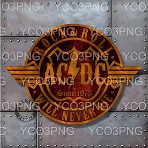 Acdc PNG l Acdc Arts l Acdc Prints l Acdc Art l ACDC l Retro l Acdc Band l Metal Band Arts l Rock Metal Arts
