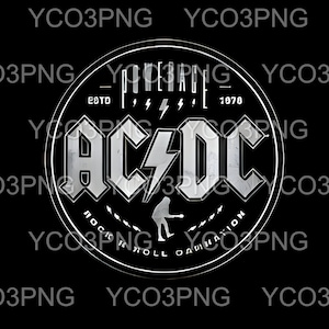 Acdc PNG l Acdc Arts l Acdc Prints l Acdc Art l ACDC l Retro l Acdc Band l Metal Band Arts l Rock Metal Arts