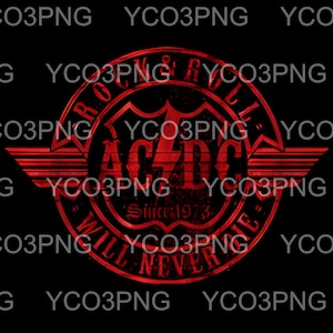 Acdc PNG l Acdc Arts l Acdc Prints l Acdc Art l ACDC l Retro l Acdc Band l Metal Band Arts l Rock Metal Arts